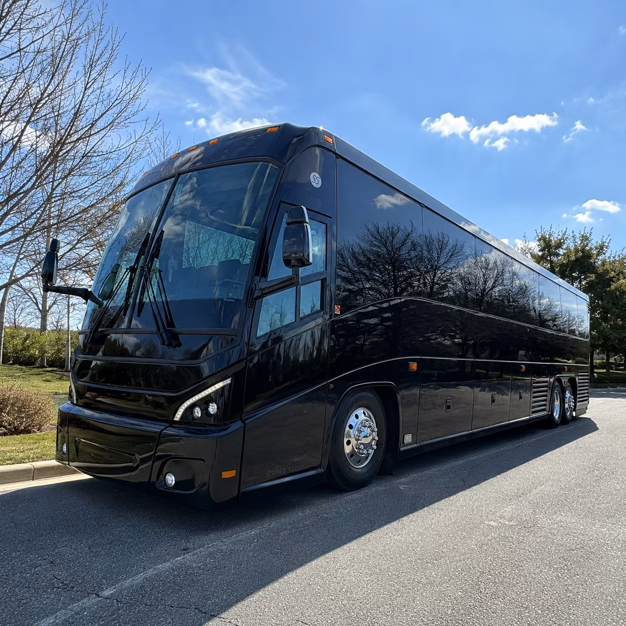 san rafael charter bus rental fleet