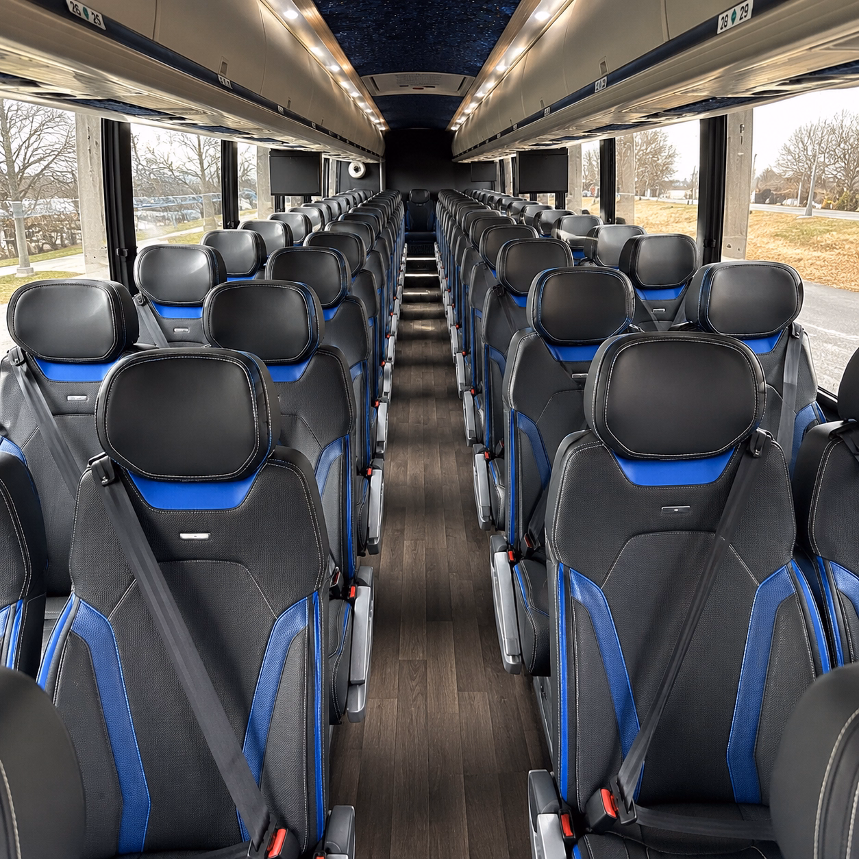 san rafael concert transportation onboard seating