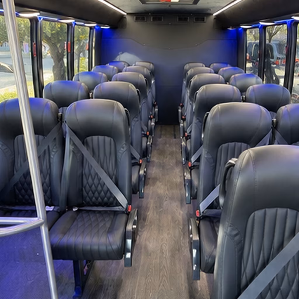 san rafael employee transportation onboard seating